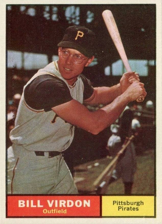 1961 Topps Bill Virdon #70 Baseball Card