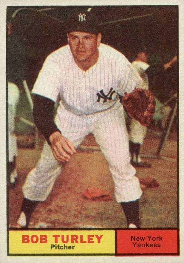 1961 Topps Bob Turley #40 Baseball Card