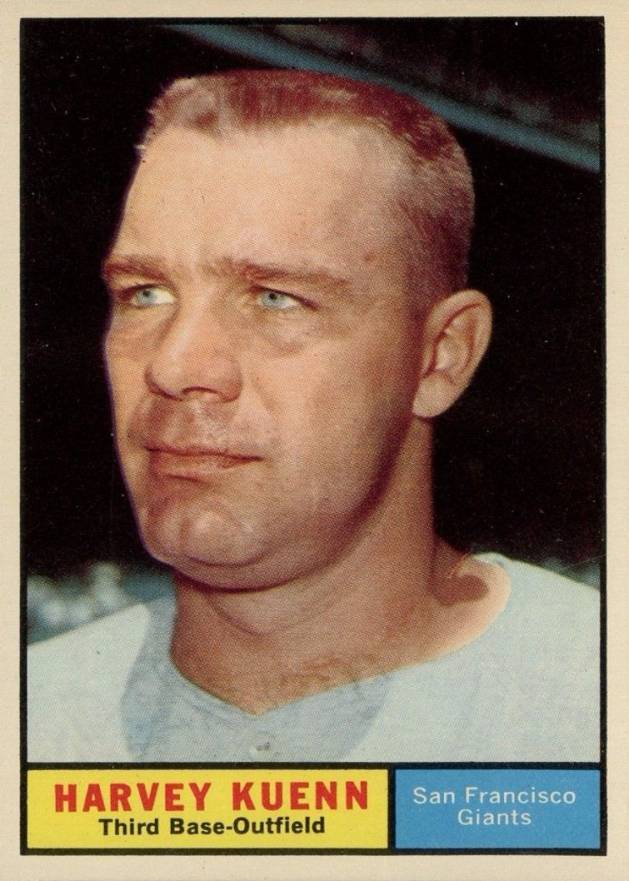1961 Topps Harvey Kuenn #500 Baseball Card