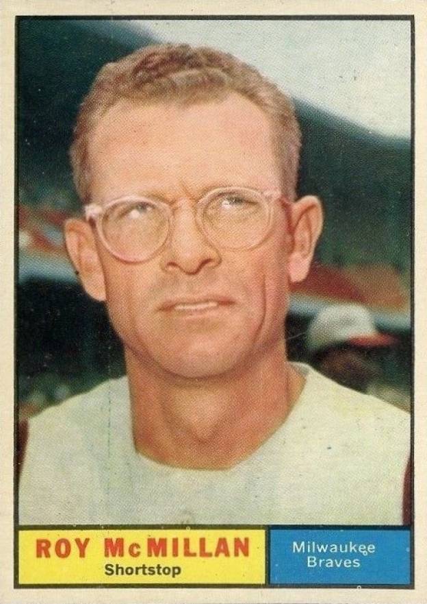 1961 Topps Roy McMillan #465 Baseball Card