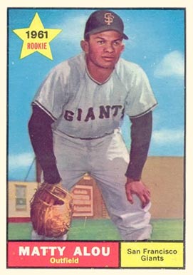 1961 Topps Matty Alou #327 Baseball Card