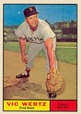 1961 Topps Vic Wertz #340 Baseball Card