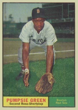 1961 Topps Pumpsie Green #454 Baseball Card