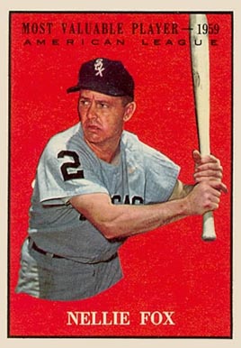 1961 Topps Nellie Fox #477 Baseball Card