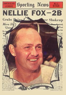 1961 Topps Nellie Fox #570 Baseball Card