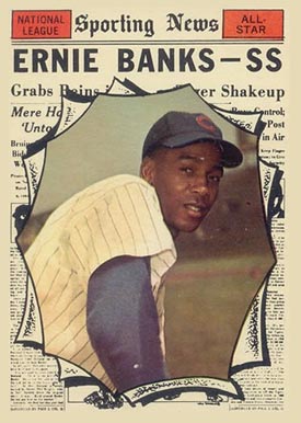 1961 Topps Ernie Banks #575 Baseball Card