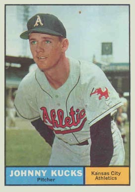 1961 Topps Johnny Kucks #94 Baseball Card