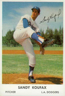 1962 Bell Brand Dodgers Sandy Koufax #32 Baseball Card