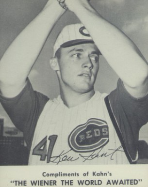 1962 Kahn's Wieners Ken Hunt # Baseball Card