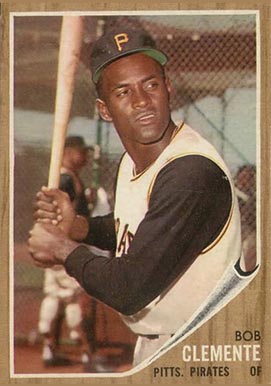 1962 Topps Bob Clemente #10 Baseball Card
