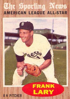 1962 Topps Frank Lary #474 Baseball Card