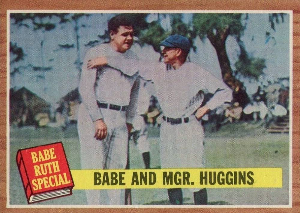 1962 Topps Babe And Mgr. Huggins #137 Baseball Card
