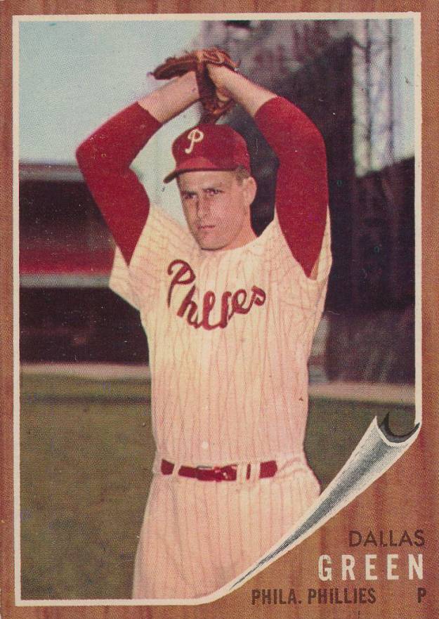 1962 Topps Dallas Green #111 Baseball Card