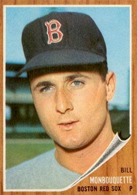 1962 Topps Bill Monbouquette #580 Baseball Card