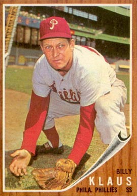 1962 Topps Billy Klaus #571 Baseball Card