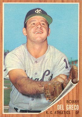 1962 Topps Bobby Del Greco #548 Baseball Card