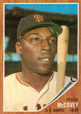 1962 Topps Willie McCovey #544 Baseball Card