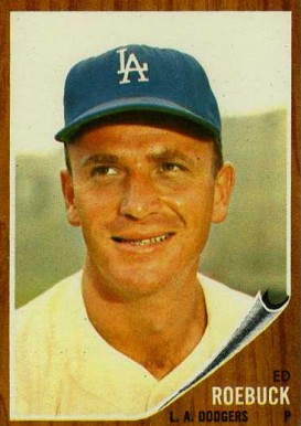 1962 Topps Ed Roebuck #535 Baseball Card