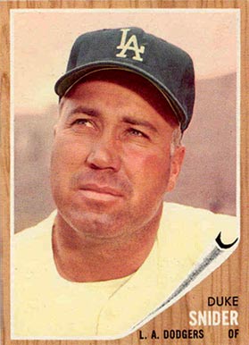 1962 Topps Duke Snider #500 Baseball Card