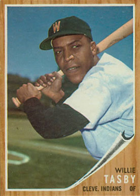 1962 Topps Willie Tasby #462-W Baseball Card