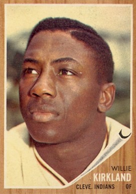 1962 Topps Willie Kirkland #447 Baseball Card