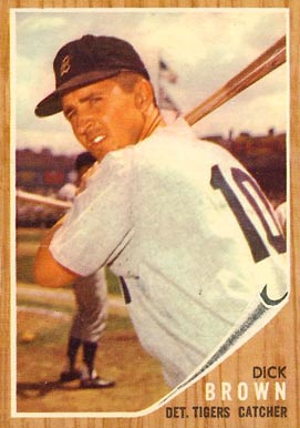 1962 Topps Dick Brown #438 Baseball Card