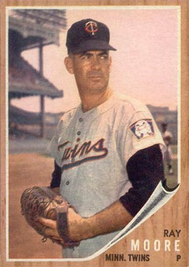 1962 Topps Ray Moore #437 Baseball Card