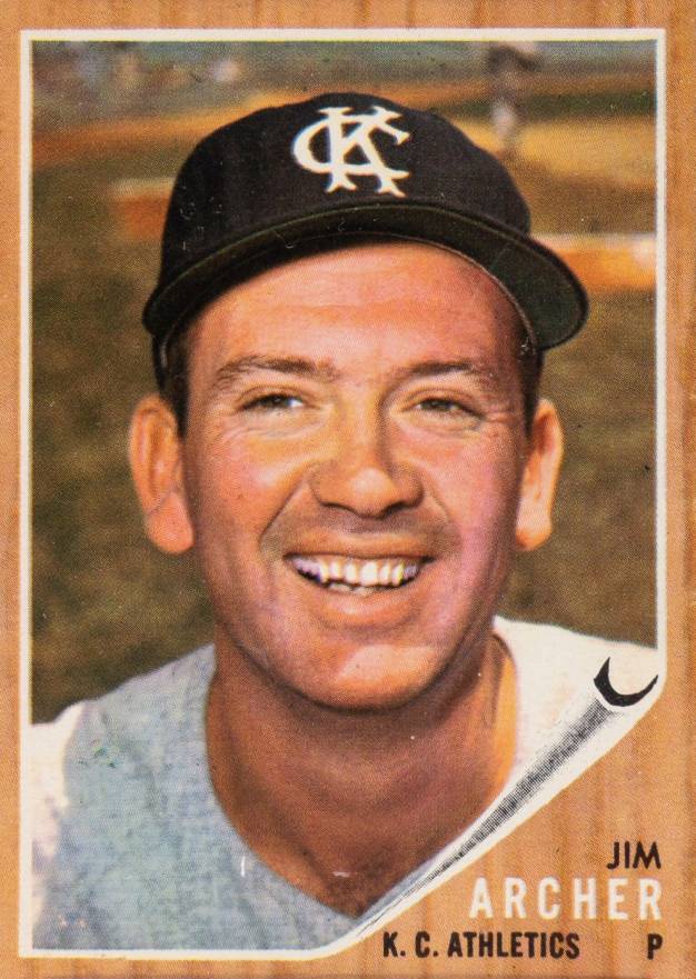 1962 Topps Jim Archer #433 Baseball Card