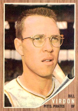 1962 Topps Bill Virdon #415 Baseball Card