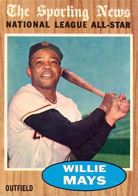 1962 Topps Willie Mays #395 Baseball Card