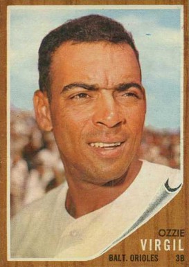 1962 Topps Ozzie Virgil #327 Baseball Card