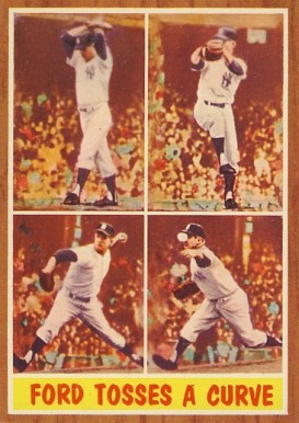 1962 Topps Ford Tosses A Curve #315 Baseball Card