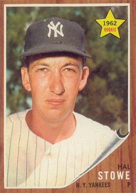 1962 Topps Hal Stowe #291 Baseball Card
