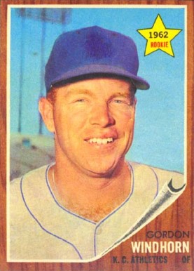 1962 Topps Gordon Windhorn #254 Baseball Card
