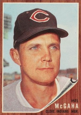1962 Topps Mel McGaha #242 Baseball Card