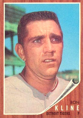 1962 Topps Ron Kline #216 Baseball Card