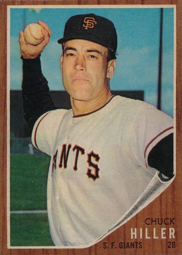1962 Topps Chuck Hiller #188 Baseball Card