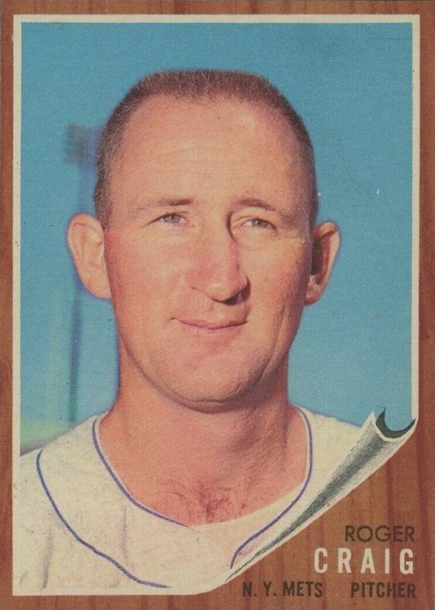1962 Topps Roger Craig #183 Baseball Card