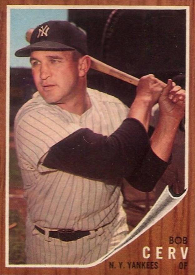 1962 Topps Bob Cerv #169 Baseball Card