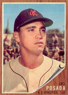 1962 Topps Leo Posada #168 Baseball Card