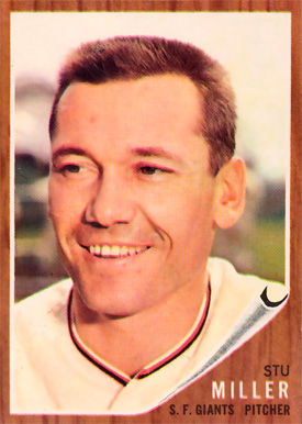 1962 Topps Stu Miller #155 Baseball Card