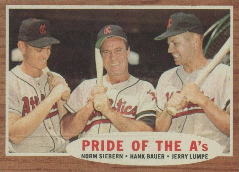1962 Topps Pride Of The A's #127 Baseball Card