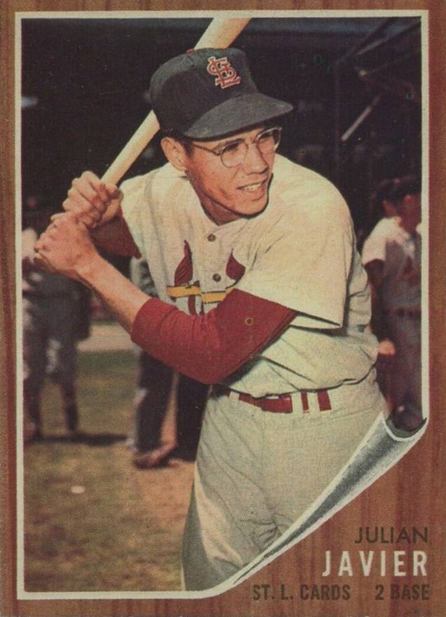 1962 Topps Julian Javier #118 Baseball Card