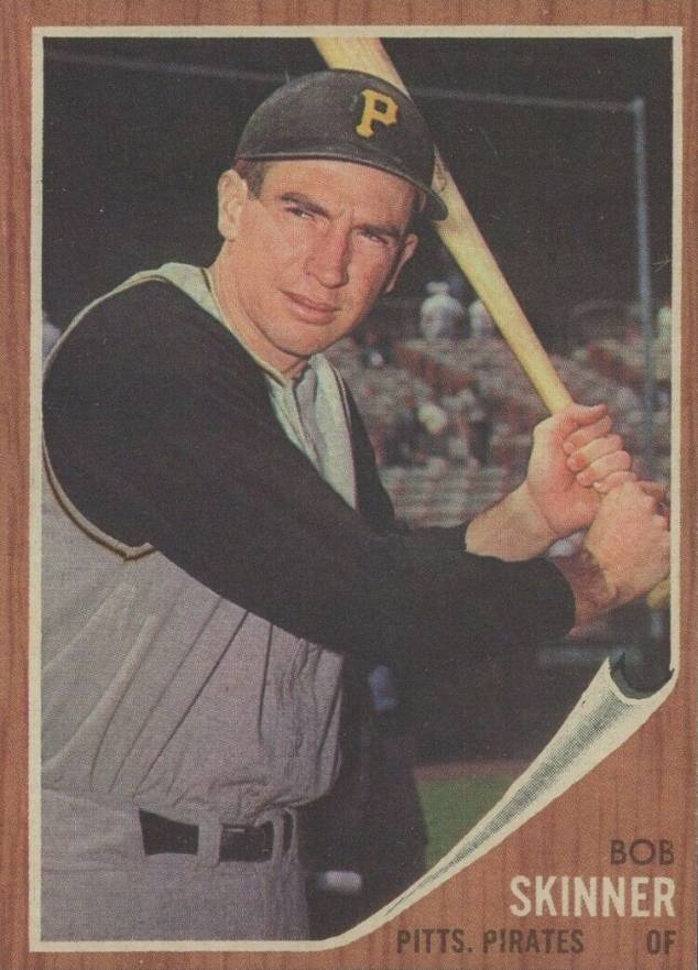 1962 Topps Bob Skinner #115 Baseball Card