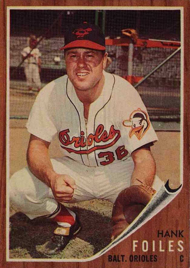 1962 Topps Hank Foiles #112 Baseball Card