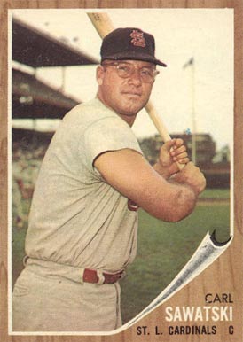 1962 Topps Carl Sawatski #106 Baseball Card