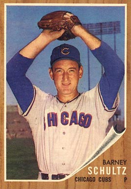 1962 Topps Barney Schultz #89 Baseball Card