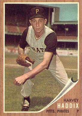 1962 Topps Harvey Haddix #67 Baseball Card