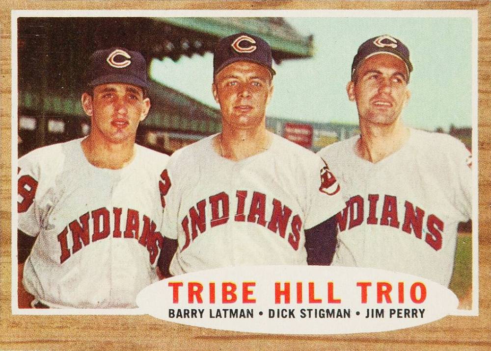 1962 Topps Tribe Hill Trio #37 Baseball Card