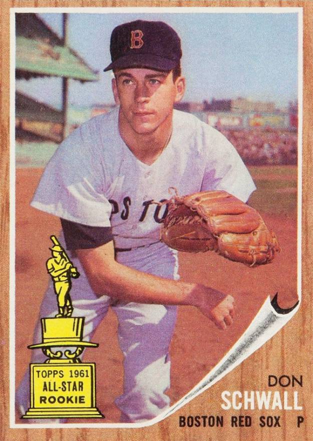 1962 Topps Don Schwall #35 Baseball Card